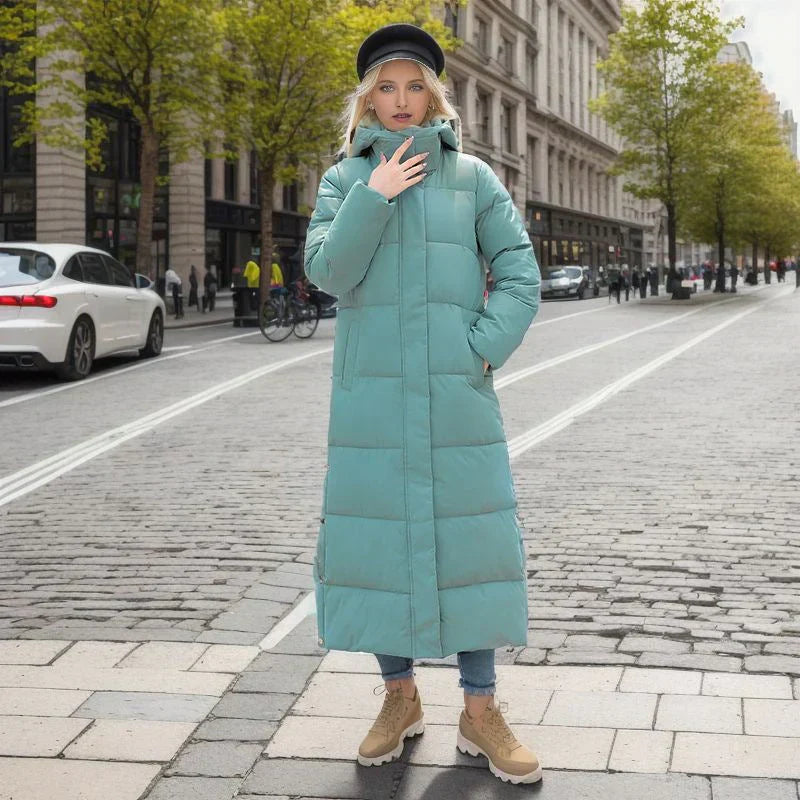 Elina | Lange Winterjacke für Damen